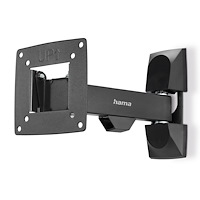 Hama TV Wall Bracket Tilt VESA up to 100x100 15 kg Black