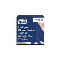 TORK Servett TORK LinStyle Middag blå 50/fp