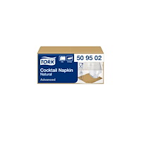 TORK Servett TORK Cocktail 2-lag natur 200/fp