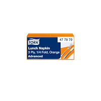 TORK Servett TORK Lunch 3-lags orange 150/fp