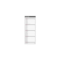 Burde Liten Bordskalender Elegant 2026