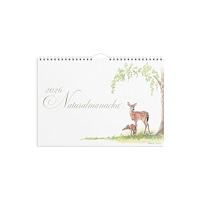 Burde Väggkalender Naturalmanacka 2026