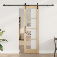 vidaXL skjutdörr med tillbehör ORKDAL 61x198.5 cm