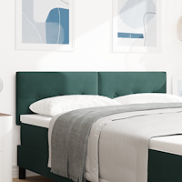 vidaXL LED huvuddyna med LED -remsljus Grön 144 cm Polyester