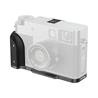 SMALLRIG SmallRig 5217 L-Shaped Mount Plate with Silicone Handle for FUJIFILM X half Charcoal Silver