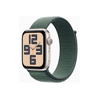 Apple Apple Watch SE (GPS) 2a generation - stjärnljusaluminium - smart klocka med sportögla - sjögrön - 32 GB