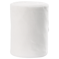 vidaXL Hantverkstygerulle - Vit Non-woven tyg Stor Hantverkstyg