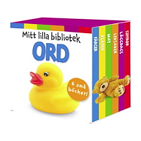 Tukan Förlag Mitt lilla bibliotek: ord 6 små böcker