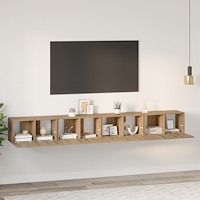 vidaXL TV-bänkset 4 pcs Hantverks-ek Medium 60 x 30 x 30.5 cm