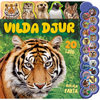 Tukan Förlag Vilda djur (bok, board book)