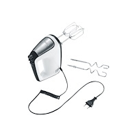 Severin SEVERIN HM 3830 - handmixer - rostfrtt stål/svart/vit