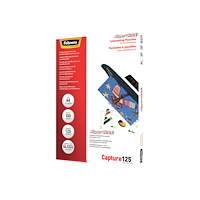 FELLOWES Fellowes Laminating Pouches SuperQuick Capture 125 micron - 100-pack - glättat - A4 - lamineringsfickor
