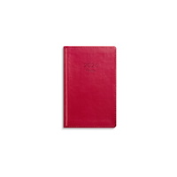 Burde Kalender Prestige 2026 konstläder röd