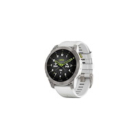 Garmin Garmin epix Gen 2 Sapphire - white titanium - sportklocka med band - 32 GB