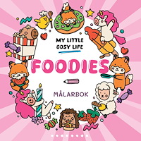 Legind A/S Foodies. En Cozy Coloring målarbok från My Little Cosy Life (häftad)