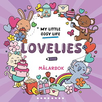 Legind A/S Lovelies. En Cozy Coloring målarbok från My Little Cosy Life (häftad)