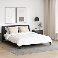 vidaXL Duntäcke Övrigt 3 pcs Vit 240 x 200 cm Dun