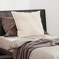 vidaXL Kudde Vit 80 x 80 cm 85gsm 100% polyester
