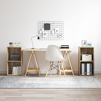 vidaXL TV-bänkset 2 pcs Artisan Ek 37 x 35 x 107 cm Konstruerat trä