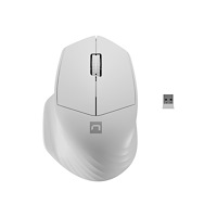 NATEC Natec Siskin 2 - mus - Bluetooth 5.0, 2.4 GHz - vit