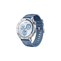 Huawei Huawei Watch GT 5 - rostfritt stål - smart klocka med vävd rem - blå