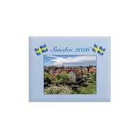 Burde Väggkalender Sweden med kuvert 2026