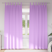 vidaXL Gardiner med gardiner 2 pcs Lila 245 x 140 cm Polyester