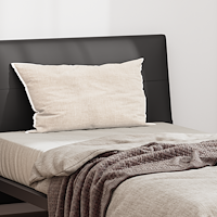 vidaXL Kudde med kudde Vit 40 x 80 cm 130gsm 100% bomull