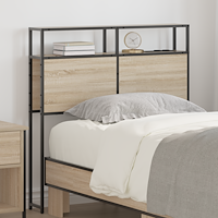 vidaXL Förvaringshuvudgavel Sonoma oak 100 cm Konstruerat trä