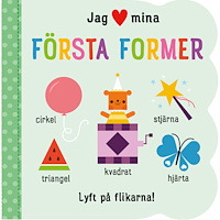 Tukan Förlag Jag [hjärta] mina första former (bok, board book)