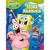 Tukan Förlag SvampBob Fyrkant: Stora målarboken