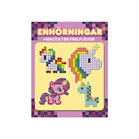 Tukan Förlag Enhörningar: Mönster för pärlplattor