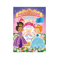 Tukan Förlag Prinsessor: Bygg, pyssla och klistra med glittrande juveler