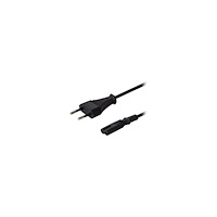 SAVIO SAVIO CL-97 - strömkabel - Eurokontakt till power IEC 60320 C7 - 1.2 m
