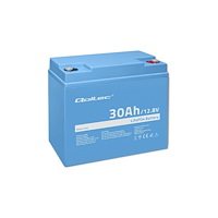 Qoltec Qoltec - batteri - 12,8V, BMS - LiFePO4 - 30 Ah - 384 Wh
