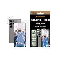 PanzerGlass PanzerGlass - 2-i-1-paket - skyddsset för skärm / linse för mobiltelefon - ultrabred passning med EasyAligner