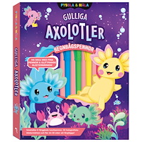 Tukan Förlag Pyssla och måla: Gulliga axolotler