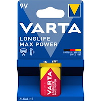 Varta Longlife Max Power 9V Batteri