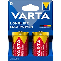 Varta Longlife Max Power D / LR20  Batteri 2-pack