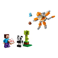 LEGO LEGO Minecraft 30672 - Kikis kokosattack och Steve och babypanda - byggsats