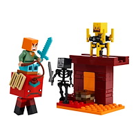 LEGO LEGO Minecraft 21266 - The Nether Lava Battle - byggsats