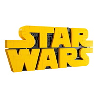LEGO LEGO Star Wars 75407 - Brick-Built Star Wars Logo - byggsats