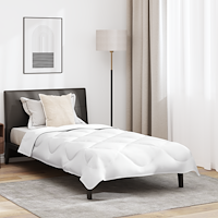 vidaXL Sommar Duvet med Kudde Övrigt 2 pcs Vit 140 x 200 cm Mikrofiber
