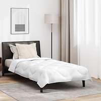 vidaXL Sommar Duvet med Kudde Övrigt 2 pcs Vit 155 x 220 cm Mikrofiber