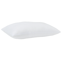 vidaXL Duntäcke med kudde 2 pcs Vit 155 x 200 cm Mikrofiber