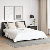 vidaXL All-säsong Duvet med kudde 3 pcs Vit 200 x 220 cm Mikrofiber
