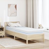 vidaXL Madrass Vit 70 x 200 cm Skum