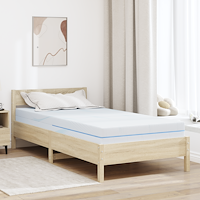 vidaXL Madrass Vit 90 x 200 cm Skum