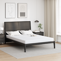vidaXL Madrass Vit 140 x 190 cm Skum
