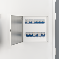 vidaXL Åtkomstpanel Vit 50 x 50 cm stål